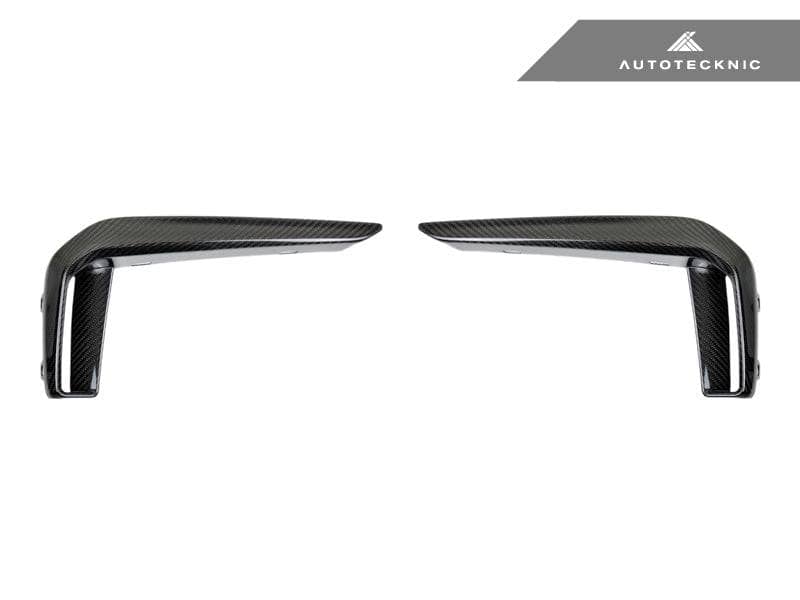 Kies-Motorsports AutoTecknic USA AutoTecknic Dry Carbon Front Bumper Trim - G30 5-Series M-Sport