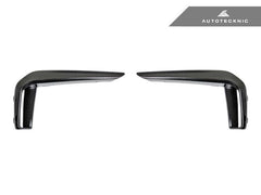 Kies-Motorsports AutoTecknic USA AutoTecknic Dry Carbon Front Bumper Trim - G30 5-Series M-Sport