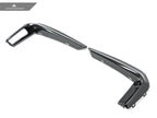 Kies-Motorsports AutoTecknic USA AutoTecknic Dry Carbon Front Bumper Trim - G30 5-Series M-Sport