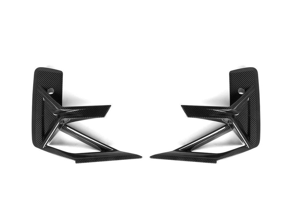 Kies-Motorsports AutoTecknic USA AutoTecknic Dry Carbon Front Bumper Trim Set - BMW F97 X3M LCI | F98 X4M LCI