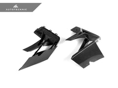 Kies-Motorsports AutoTecknic USA AutoTecknic Dry Carbon Front Bumper Trim Set - F97 X3M LCI | F98 X4M LCI