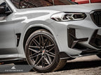 Kies-Motorsports AutoTecknic USA AutoTecknic Dry Carbon Front Bumper Trim Set - F97 X3M LCI | F98 X4M LCI