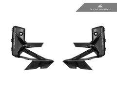 Kies-Motorsports AutoTecknic USA AutoTecknic Dry Carbon Front Bumper Trim Set - F97 X3M LCI | F98 X4M LCI