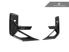 Kies-Motorsports AutoTecknic USA AutoTecknic Dry Carbon Front Bumper Trim Set - F97 X3M LCI | F98 X4M LCI