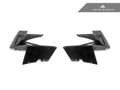 Kies-Motorsports AutoTecknic USA AutoTecknic Dry Carbon Front Bumper Trim Set - F97 X3M LCI | F98 X4M LCI