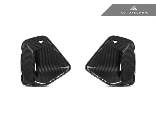 Kies-Motorsports AutoTecknic USA AutoTecknic Dry Carbon Front Bumper Trim Set - G60 5-Series
