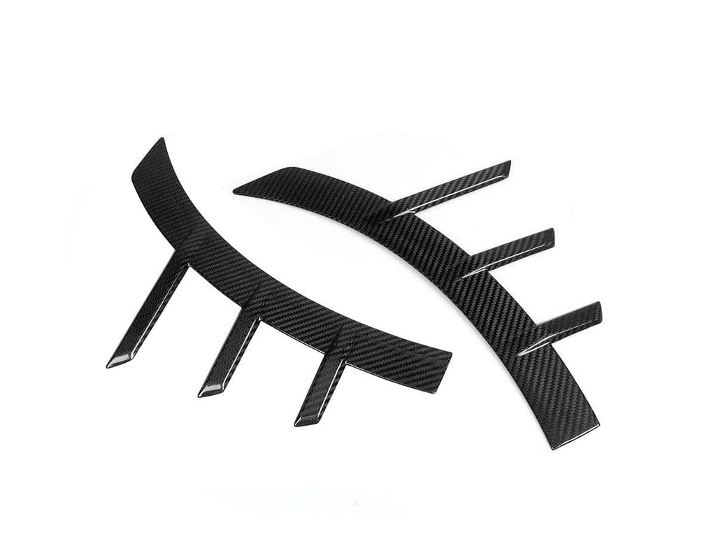 Kies-Motorsports AutoTecknic USA AutoTecknic Dry Carbon Front Fender Arch Trim Set - BMW G87 M2