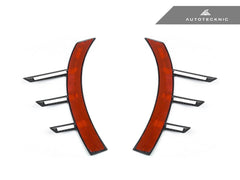 Kies-Motorsports AutoTecknic USA AutoTecknic Dry Carbon Front Fender Arch Trim Set - G87 M2