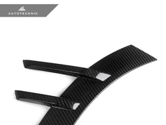 Kies-Motorsports AutoTecknic USA AutoTecknic Dry Carbon Front Fender Arch Trim Set - G87 M2