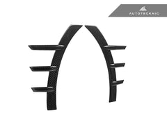 Kies-Motorsports AutoTecknic USA AutoTecknic Dry Carbon Front Fender Arch Trim Set - G87 M2