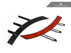 Kies-Motorsports AutoTecknic USA AutoTecknic Dry Carbon Front Fender Arch Trim Set - G87 M2