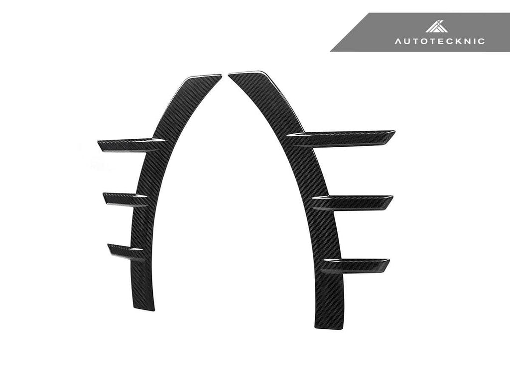 Kies-Motorsports AutoTecknic USA AutoTecknic Dry Carbon Front Fender Arch Trim Set - G87 M2