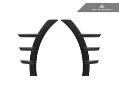 Kies-Motorsports AutoTecknic USA AutoTecknic Dry Carbon Front Fender Arch Trim Set - G87 M2