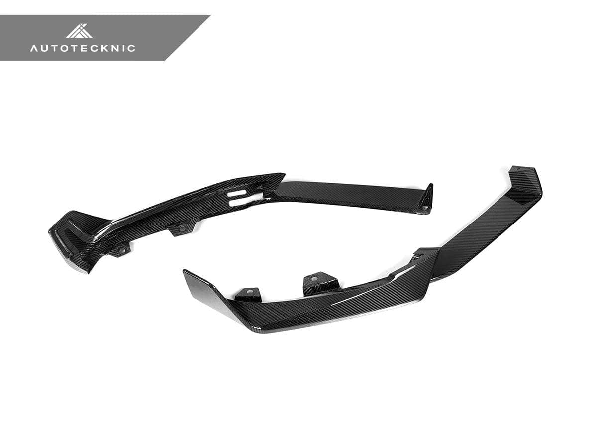 Kies-Motorsports AutoTecknic USA AutoTecknic Dry Carbon Front Lip Set - G06 X6 M-Sport LCI G06 X6 M-Sport LCI