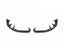 Kies-Motorsports AutoTecknic USA AutoTecknic Dry Carbon Front Lip Splitter Set - BMW G60 5-Series
