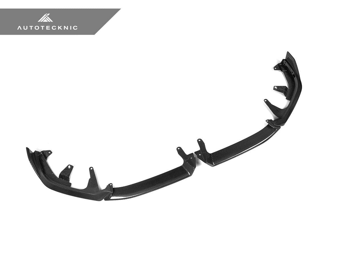 Kies-Motorsports AutoTecknic USA AutoTecknic Dry Carbon Front Lip Splitter Set - G60 5-Series
