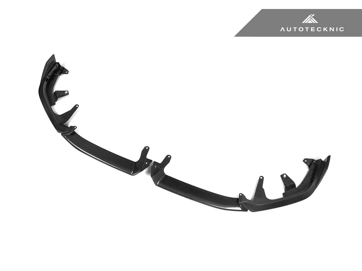 AutoTecknic Dry Carbon Front Lip Splitter Set - BMW G60 5-Series Secondary image