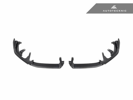 Kies-Motorsports AutoTecknic USA AutoTecknic Dry Carbon Front Lip Splitter Set - G60 5-Series