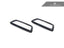 Kies-Motorsports AutoTecknic USA AutoTecknic Dry Carbon Front Seat Illuminated Emblem Surround Set - BMW M