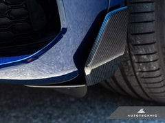 Kies-Motorsports AutoTecknic USA AutoTecknic Dry Carbon Front Winglet Splitters - G05 X5 M-Sport Pre-LCI