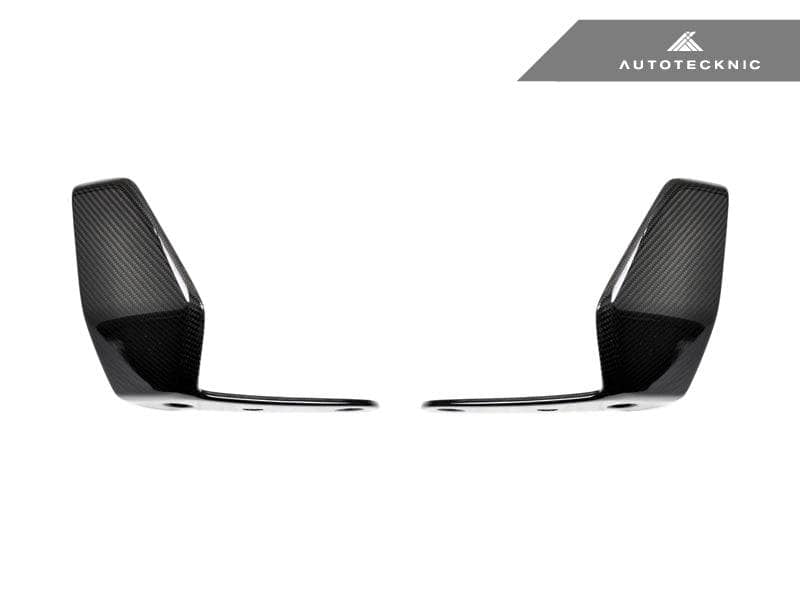 Kies-Motorsports AutoTecknic USA AutoTecknic Dry Carbon Front Winglet Splitters - G05 X5 M-Sport Pre-LCI