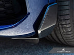 Kies-Motorsports AutoTecknic USA AutoTecknic Dry Carbon Front Winglet Splitters - G05 X5 M-Sport Pre-LCI