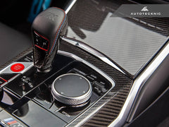 Kies-Motorsports AutoTecknic USA AutoTecknic Dry Carbon Gear Selector Cover - F95 X5M | F96 X6M
