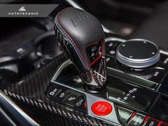 Kies-Motorsports AutoTecknic USA AutoTecknic Dry Carbon Gear Selector Cover - F95 X5M | F96 X6M