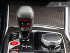 Kies-Motorsports AutoTecknic USA AutoTecknic Dry Carbon Gear Selector Cover - G09 XM G09 XM