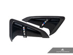 Kies-Motorsports AutoTecknic USA AutoTecknic Dry Carbon Gloss Black Fender Trim Set - F97 X3M | F98 X4M