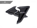 Kies-Motorsports AutoTecknic USA AutoTecknic Dry Carbon Gloss Black Fender Trim Set - F97 X3M | F98 X4M