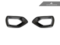 Kies-Motorsports AutoTecknic USA AutoTecknic Dry Carbon Grille Snorkel Set - Dodge Charger SRT Scat Pack 2015-2021 Dodge Charger SRT Scat Pack / 3K Twill Weave (2X2) / Gloss Finish