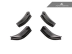 Kies-Motorsports AutoTecknic USA AutoTecknic Dry Carbon GT4 Canard Set - G80 M3 | G82 M4