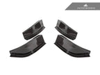 Kies-Motorsports AutoTecknic USA AutoTecknic Dry Carbon GT4 Canard Set - G80 M3 | G82 M4