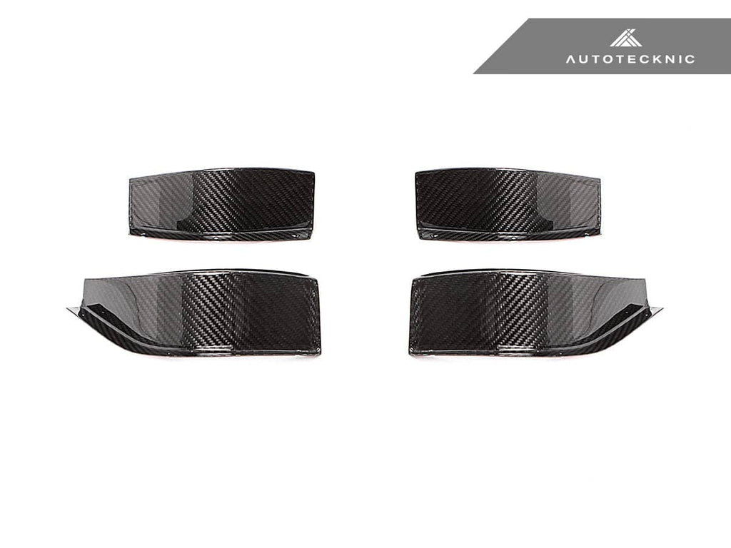 Kies-Motorsports AutoTecknic USA AutoTecknic Dry Carbon GT4 Canard Set - G80 M3 | G82 M4