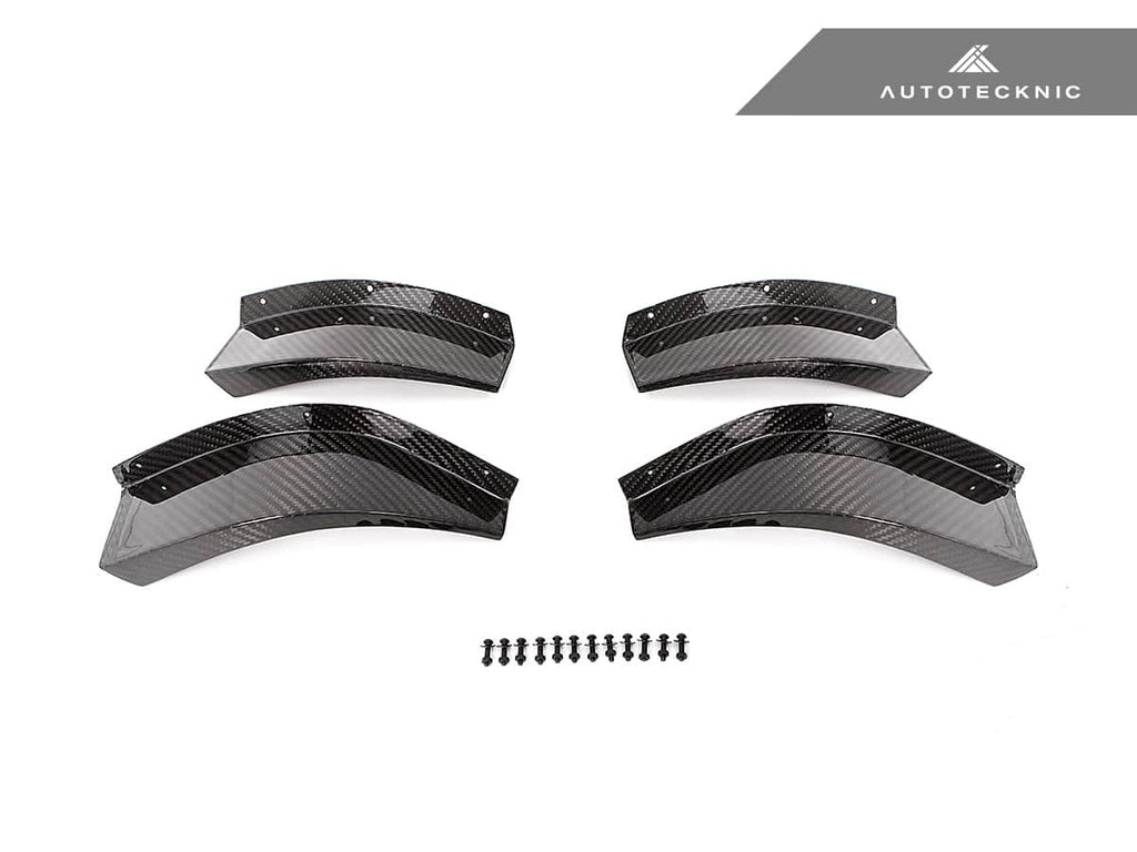 Kies-Motorsports AutoTecknic USA AutoTecknic Dry Carbon GT4 Canard Set - G80 M3 | G82 M4