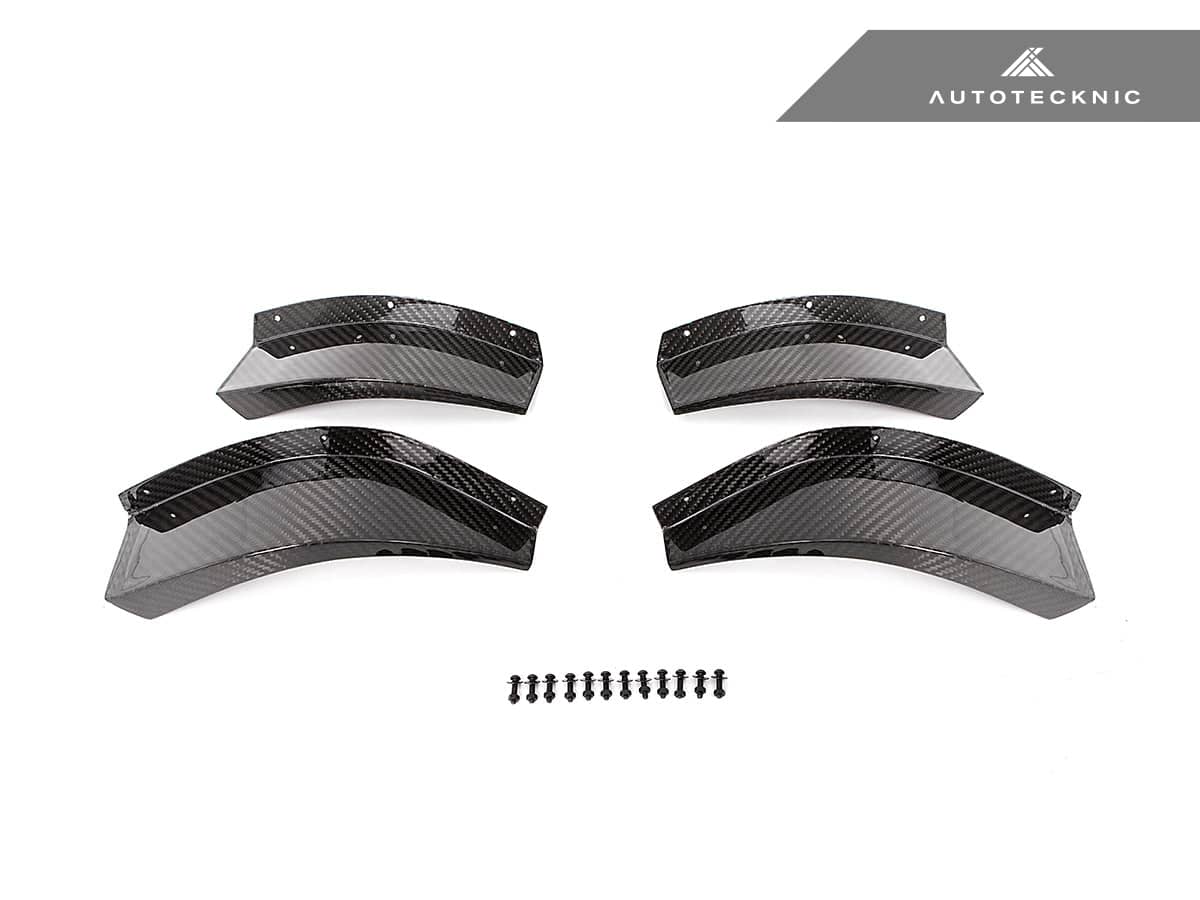 Kies-Motorsports AutoTecknic USA AutoTecknic Dry Carbon GT4 Canard Set - G80 M3 | G82 M4
