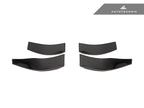 Kies-Motorsports AutoTecknic USA AutoTecknic Dry Carbon GT4 Canard Set - G80 M3 | G82 M4