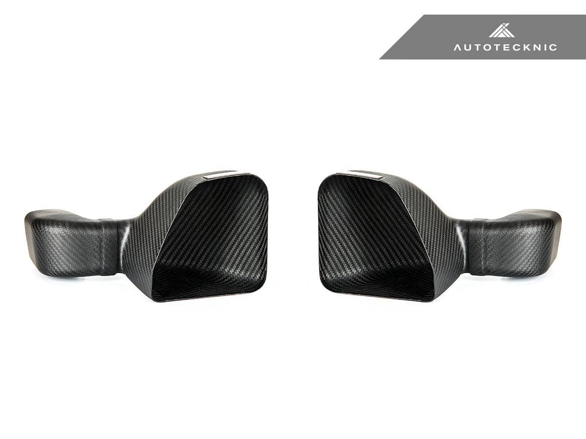 Kies-Motorsports AutoTecknic USA AutoTecknic Dry Carbon Intake Air Duct Set - G80 M3 | G82/ G83 M4