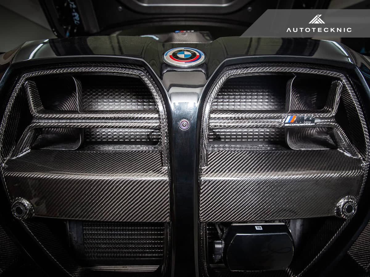 Kies-Motorsports AutoTecknic USA AutoTecknic Dry Carbon Intake Air Duct Set - G80 M3 | G82/ G83 M4