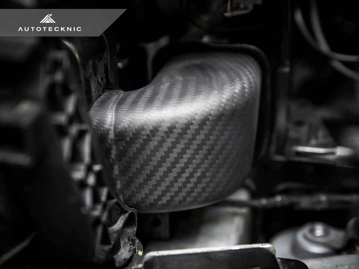 Kies-Motorsports AutoTecknic USA AutoTecknic Dry Carbon Intake Air Duct Set - G80 M3 | G82/ G83 M4