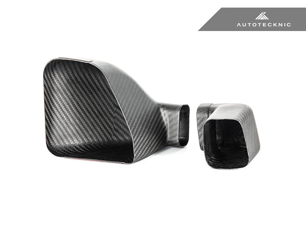 Kies-Motorsports AutoTecknic USA AutoTecknic Dry Carbon Intake Air Duct Set - G80 M3 | G82/ G83 M4