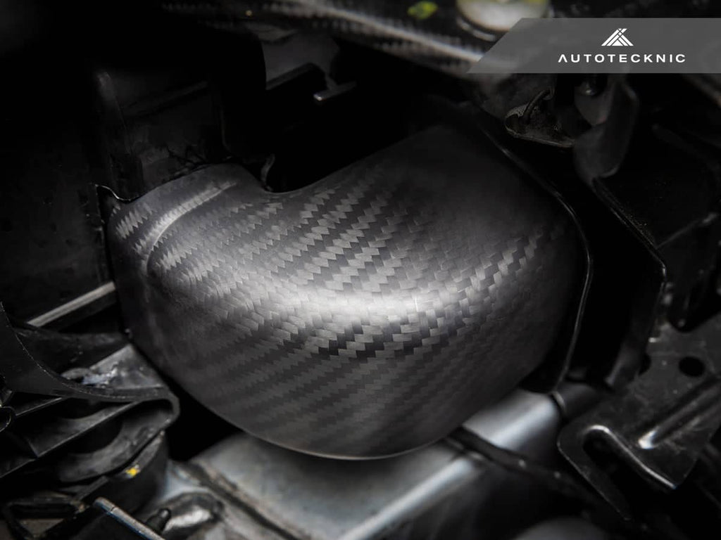 Kies-Motorsports AutoTecknic USA AutoTecknic Dry Carbon Intake Air Duct Set - G80 M3 | G82/ G83 M4