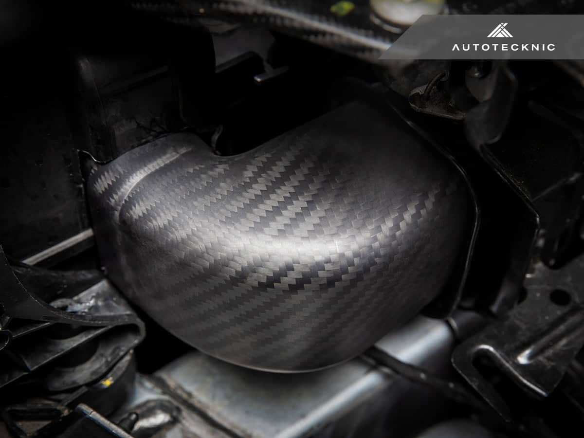 Kies-Motorsports AutoTecknic USA AutoTecknic Dry Carbon Intake Air Duct Set - G80 M3 | G82/ G83 M4