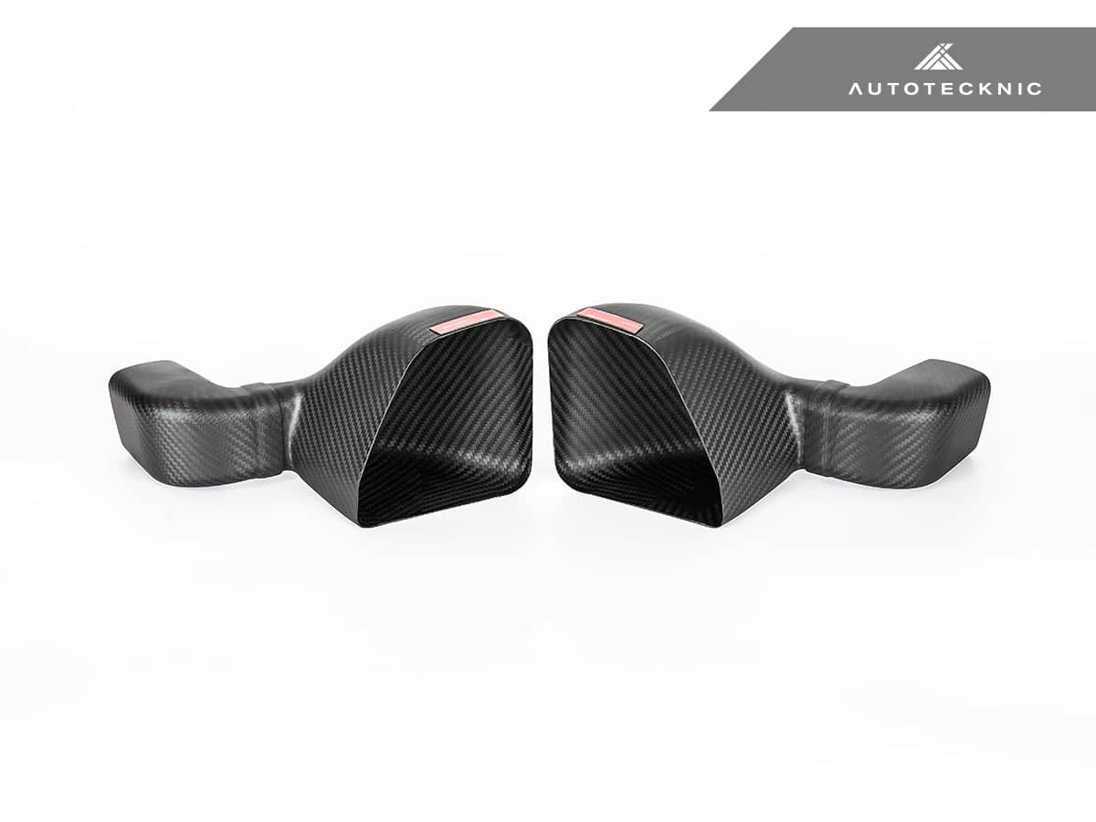 Kies-Motorsports AutoTecknic USA AutoTecknic Dry Carbon Intake Air Duct Set - G80 M3 | G82/ G83 M4
