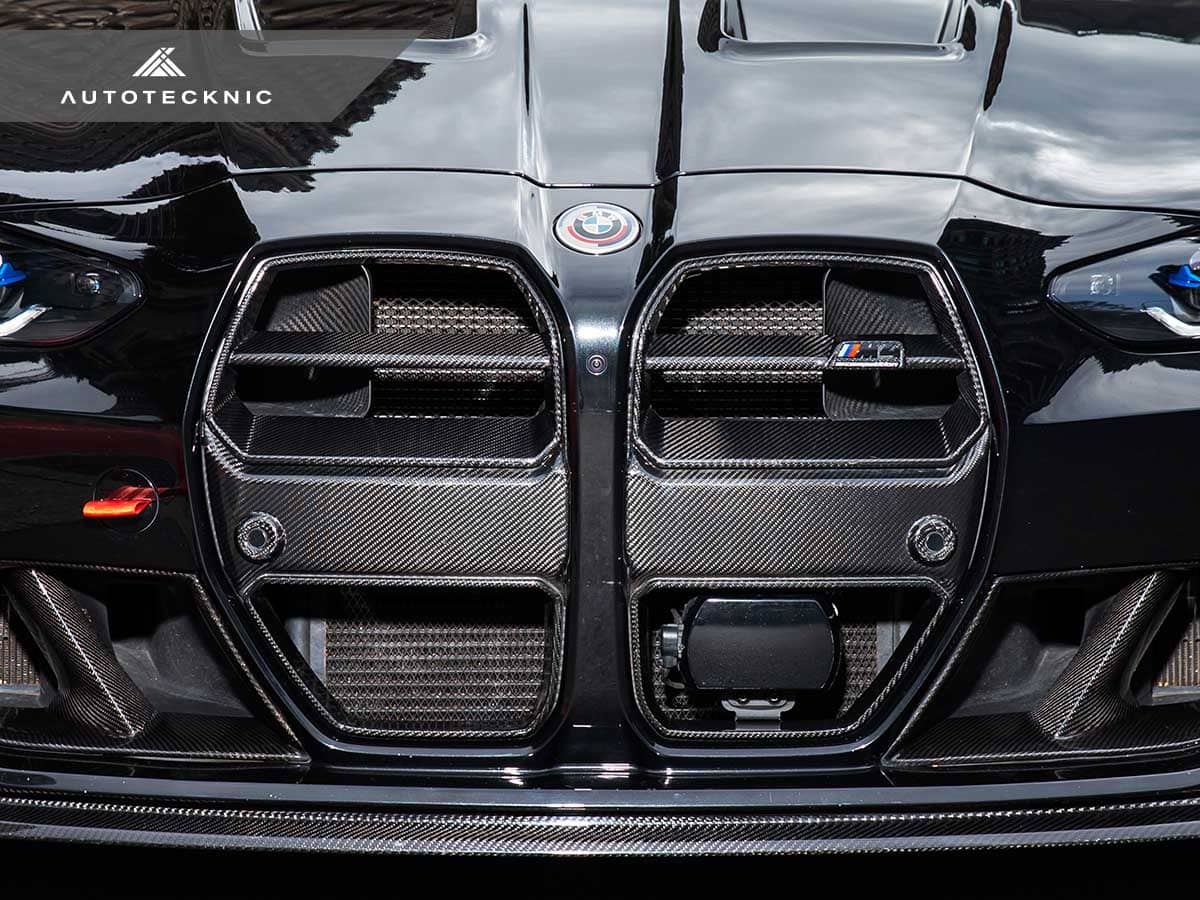 Kies-Motorsports AutoTecknic USA AutoTecknic Dry Carbon Intake Air Duct Set - G80 M3 | G82/ G83 M4