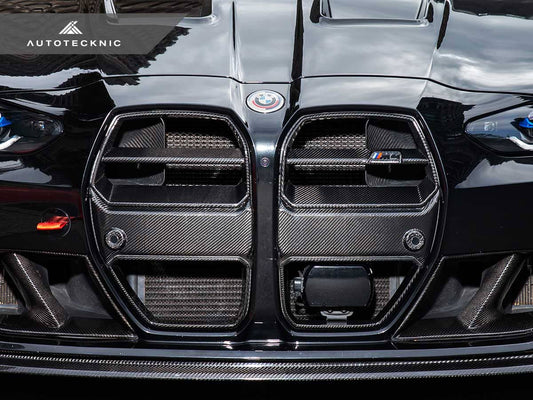 Kies-Motorsports AutoTecknic USA AutoTecknic Dry Carbon Intake Air Duct Set - G80 M3 | G82/ G83 M4