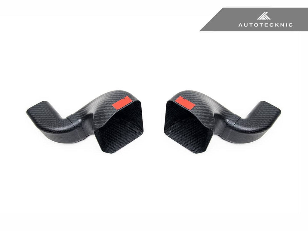 Kies-Motorsports AutoTecknic USA AutoTecknic Dry Carbon Intake Air Duct Set - G87 M2