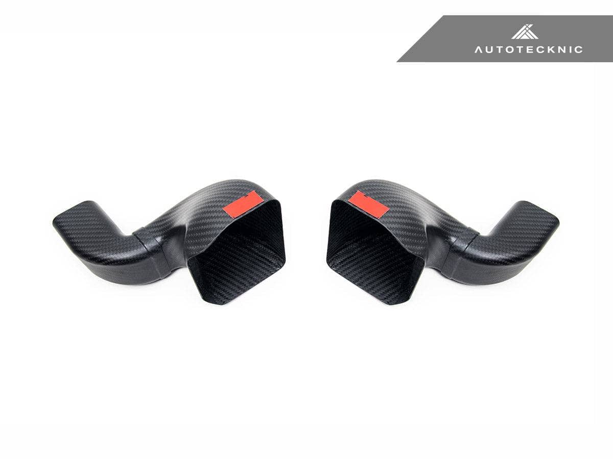 Kies-Motorsports AutoTecknic USA AutoTecknic Dry Carbon Intake Air Duct Set - G87 M2
