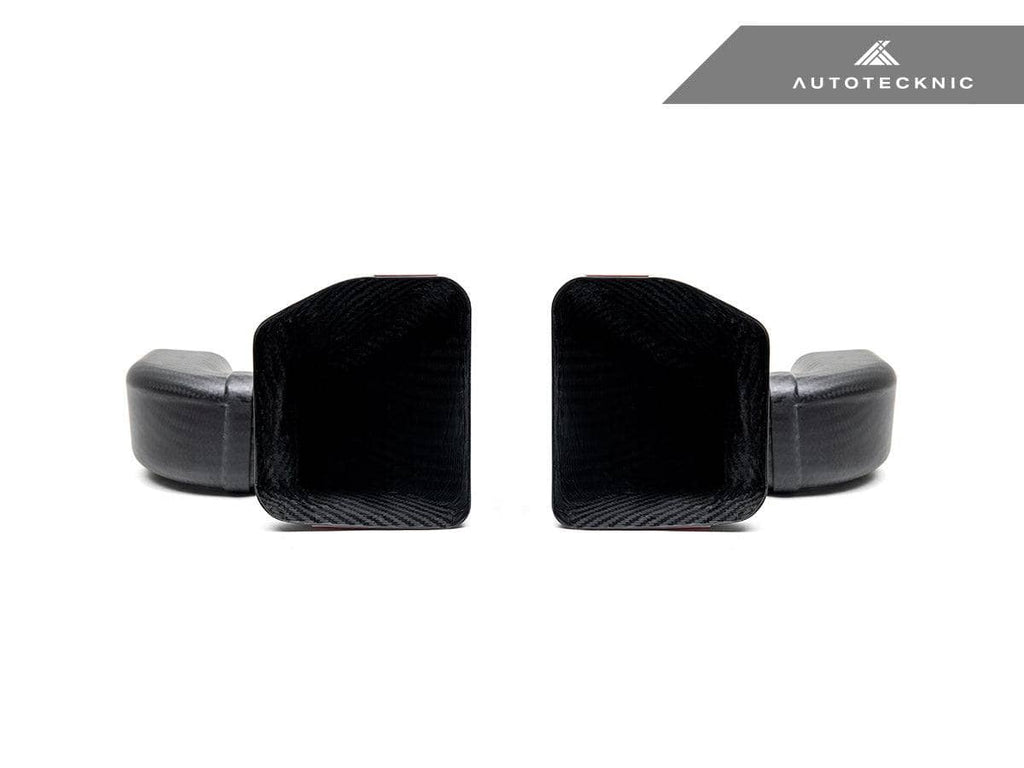 Kies-Motorsports AutoTecknic USA AutoTecknic Dry Carbon Intake Air Duct Set - G87 M2